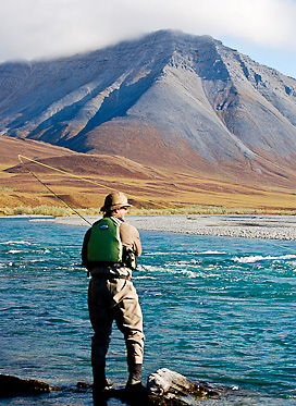arctic nat'l wildlife_fishing_arctic grayling_arctic char_fly_fishing_Alaska whitewater rafting_hulahula river